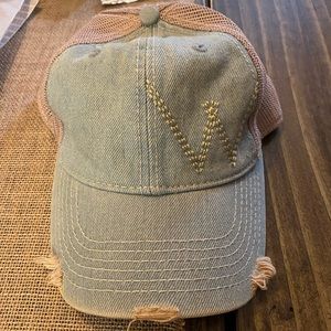 Wrangler distressed hat